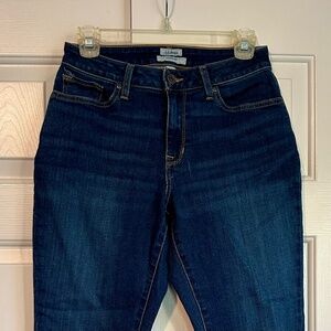 LLBean High-rise, Straight-leg Dark Wash Jeans 4P